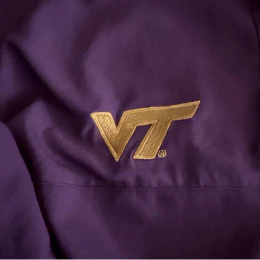 Columbia Men’s Size L/TG Virginia Tech Soft Tamiami Hoodie #C528 - Picture 3 of 8